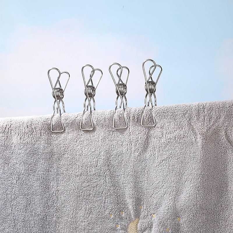 Small Chip Clips, 40 Pcs 1.7 Inch Stainless Steel High