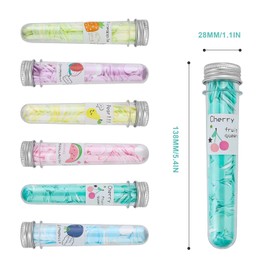 JANDH Pack of 6 Portable Soap Sheets with Storage Box, Portable Paper Soap, Mini Soap Wrap for Camping, Hiking, Travel