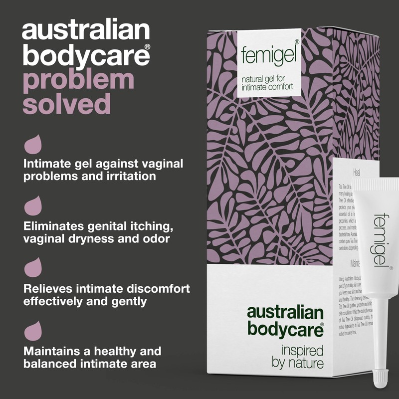 Femigel Intimate Gel for Vaginal Dryness, Itching, and Odor Relief