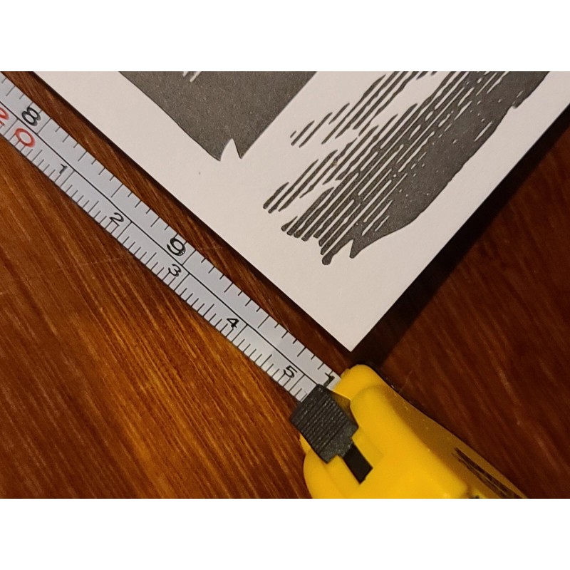 Alamo Drafthouse SUMMER OF DARKNESS 2022 Letterpress Mini Poster John