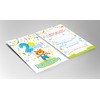 Set of 12 Invitation Cards, Envelopes, Bags, Stickers for 2nd