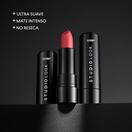 CYZONE - Studio Look Lip Balm Velvet Color Soft Tulip 4g, Tecnología Power Velvet, Labial Mate, No Reseca, Duración 24 Horas, Acabado Arteciopelado, Ultra Confort en Labios, Cobertura Uniforme