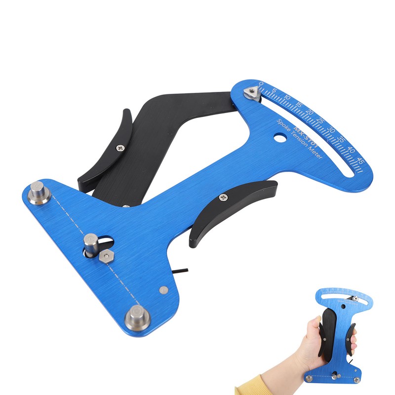 Bike Spoke Tension Meter Adjustable Accurate Scale Aluminum Alloy Wheel