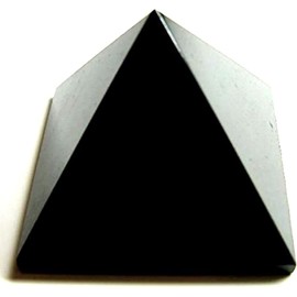 Black Onyx Pyramid - Capricorn Birthstone - Root Chakra Grounding