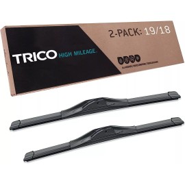 TRICO Solutions High Mileage 19 & 18 Inch Pack of 2 Fits Mazda, Ford (56-1918)