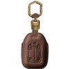 Key Fob Cover for 2019-2023 Sierra Silverado 1500 2500HD(K-Dark Brown)