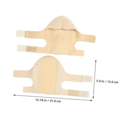 SAFIGLE 1 Pair Heel Protectors for Men and Women Practical Heel Cushion Supports Reliable Non Slip Pads for Discreet Wear Fit for Flatfoot Relief Absorbing Material