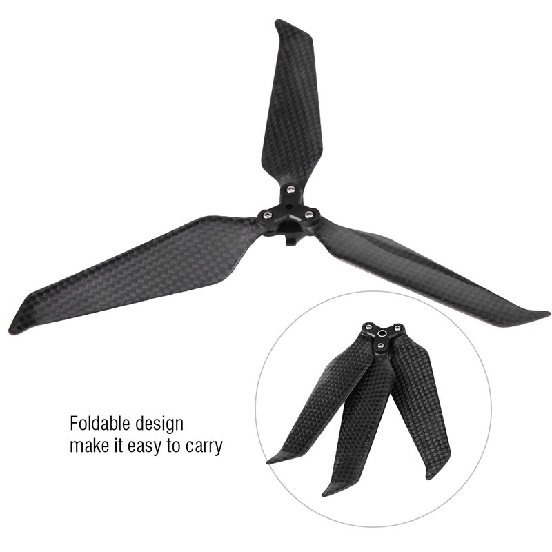Carbon Fiber Quick release 8743 Noise reduction 3-Blade Propeller for
