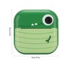 Kids Printer Camera DIY Doodle Thermal Printing Cartoon Dinosaur Appearance