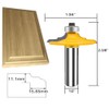 TAIWAIN Router Bit 12Inch Shank Classical Door and Drawer Front