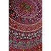 Cotton Mandala Elephant Floral Tablecloth Rectangle 68x102 Red Blue Green
