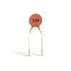 Ceramic Capacitor Disc Capacitor 104 100nF (Nano-Farad) 50V Pack of