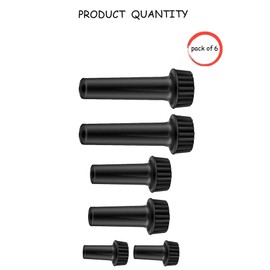Ghsretore Lamp Turn Switch Knobs On/Off Replacement Light Lamp Turn Switch Lamp Turn Knob Lamp Socket Knobs Replacement(3 Size Various E26 Lamp Sockets) Black 6 Pcs