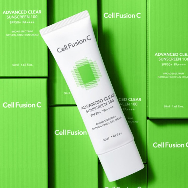 Cell Fusion C Advanced Clear Sunscreen 50ml + [Gift] Laser