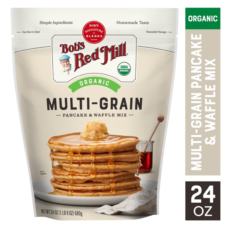 Bob's Red Mill Organic 7 Grain Pancake & Waffle Mix,