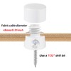 Adcssynd 6 Pack Upgrade Version Ceiling Hooks for Hanging Lights,