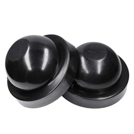 YUNPICAR Car Dustproof Cover, LED Dust Cover, Waterproof Dustproof Cover, Light Cover, Compatible with HID Headlight Kit, Compatible with H1/H3/H4/H7/H8/H9/H11/HB3/HB4/HB5, Set of 2 (Inner Diameter: