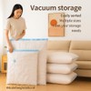 Vacuum Storage Bags for Clothes and Travel, Airtight Compression Bags