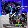 Blacklight Tree of Life Tapestry - UV Reactive Spiritual Life
