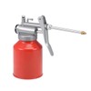uxcell Oil Can Pump Oiler,250ML Metal High Pressure Oiler Lubrication