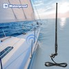 Eightwood Marine Boat Radio Antenna 16 Inch, Rubber Duck Flexible