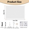 Klmnop Cat Netting Balcony, 10 x 13 ft Steel Reinforced