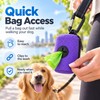 Dog Poop Bag Dispenser for Walking – Compact Leash Clip