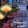 Brookstone Solar-Powered Mole Repeller & Pathway Light – Dual-Purpose Sonic