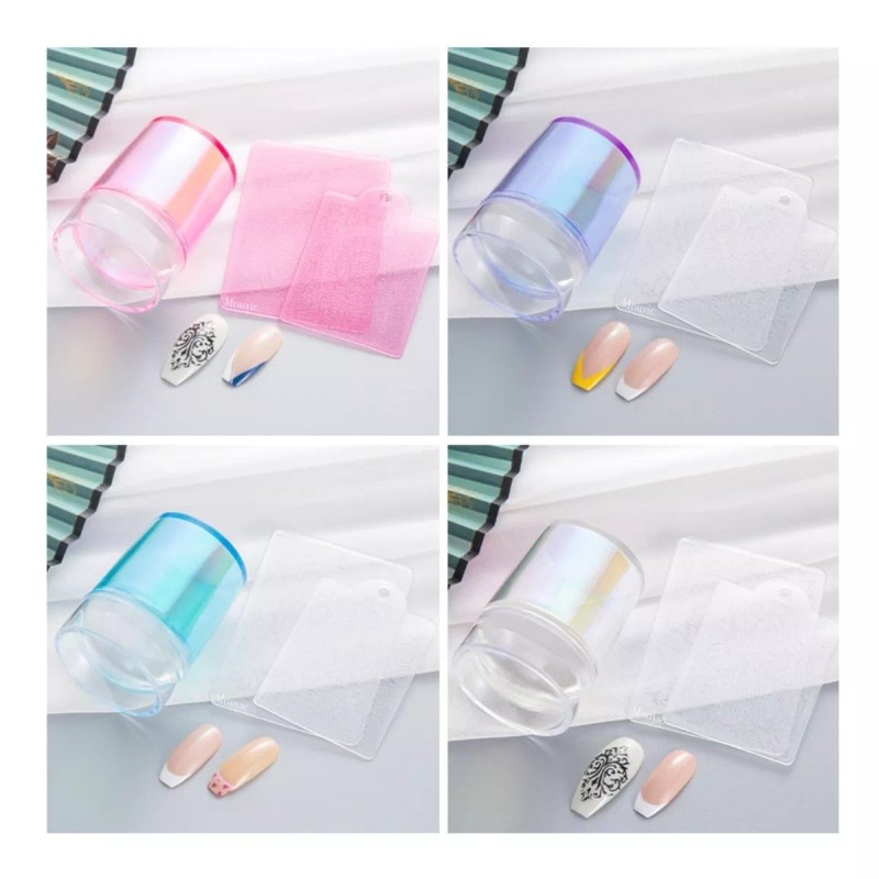 Mouyic Sello Grande Con Tapa Stamping En Uñas French +
