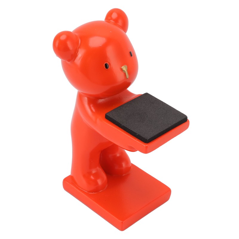Bear Watch Stand Handcrafted Three Dimensional Modern Style Resin Watch