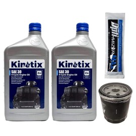 Proven Part Oil Filter Fuel Treatment 2 Quarts 30W Oil Fits Kohler 52-050-02-S, Briggs 491056