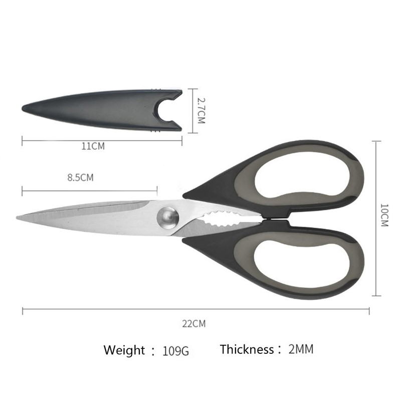 Mumoo Bear All Purpose Kitchen Shears with Protective Sheath for
