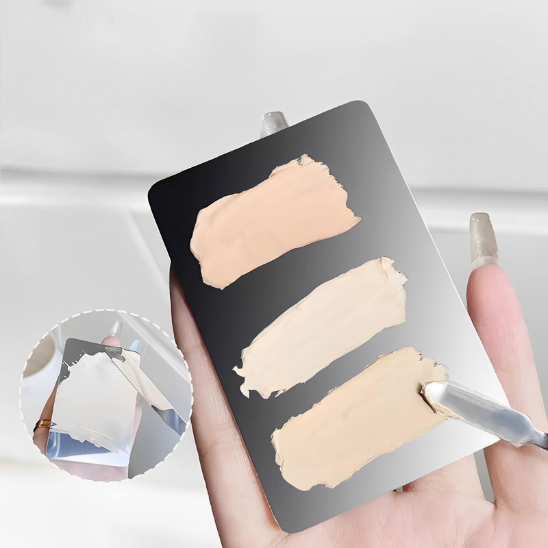 Paleta de Mezcla de Maquillaje, Paleta de Maquillaje Rectangular de