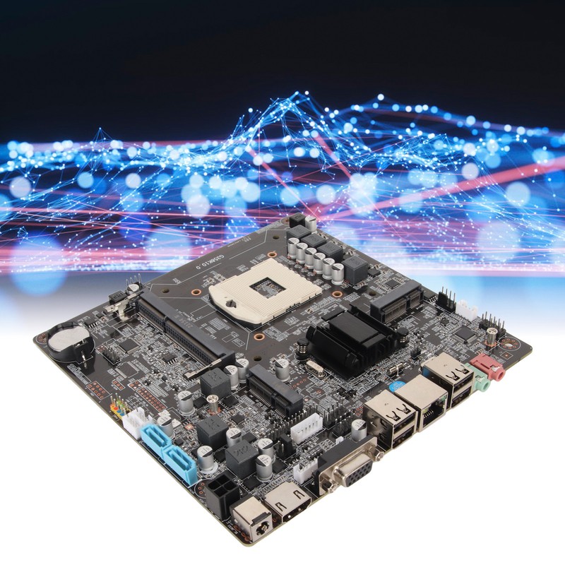HM65 Mini ITX Motherboard LGA 988 DDR3 for Intel 2