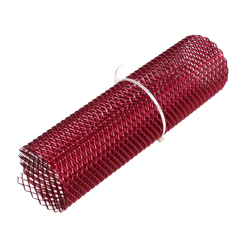 Car Front Center Grid Grille Rhombic Mesh Stable Structure Aluminum