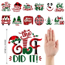 Chinco 12 Pcs Festival Iron on Transfers Cute HTV Vinyls Colorful Vinyl Sheets DIY Hat Cars Vinyl Paper for Christmas Valentine's Day DIY St. Patrick's Day Crafts Supplies(Lovely Style)