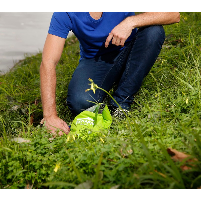 Scrubba 'Wash Bag' Waschsack, Grün, One Size