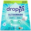 Dropps UltraWash Dishwasher Pods, Fresh Rain (64 Count) - Biobased