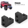 2pcs Servo Plate Aluminum Alloy Servo Mount Fit for RGT