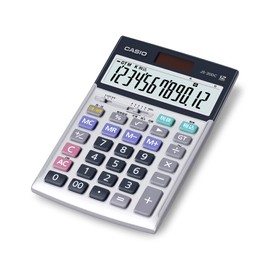 Casio JS-20DC-N Professional Calculator, 12 Digits, Day & Time Calculator, JS-20DC-N, Compliant with Green Purchasing Law, Eco Mark Certified