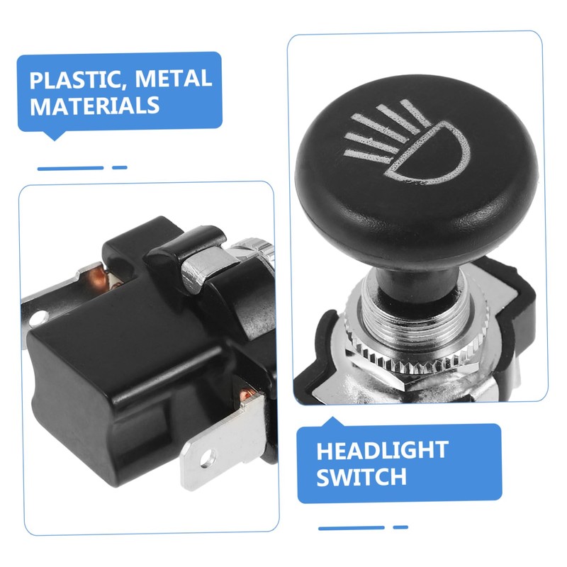 Gatuida Golf Cart Headlight Push Pull Design for Easy Installation