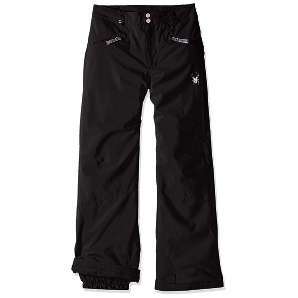 Spyder Girls Vixen Athletic Pants, Size 20, Black
