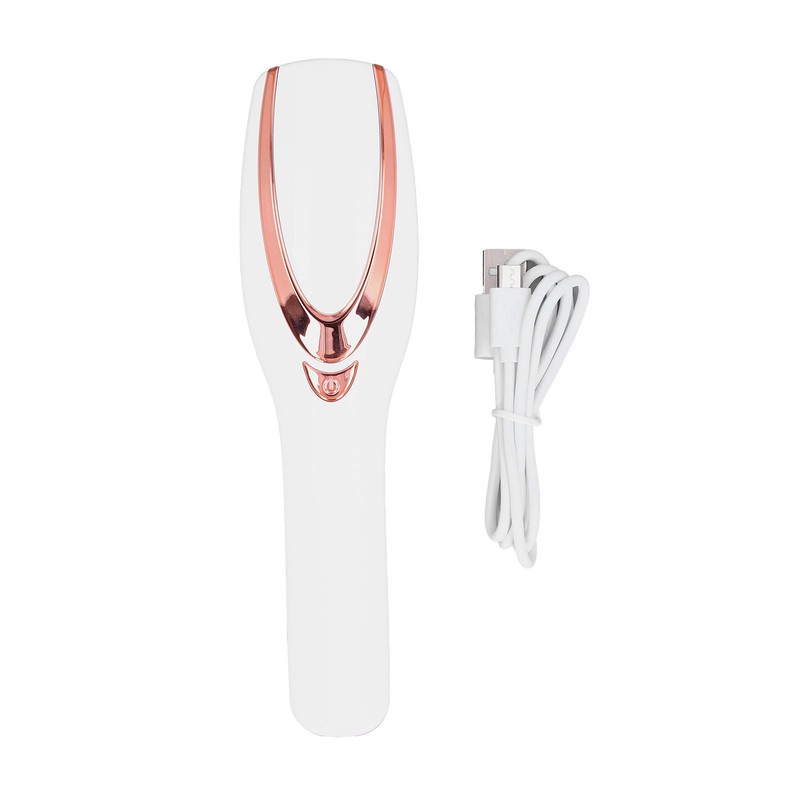 Electric Light Therapy Massage Comb Red Blue Light Vibrate Phototherapy