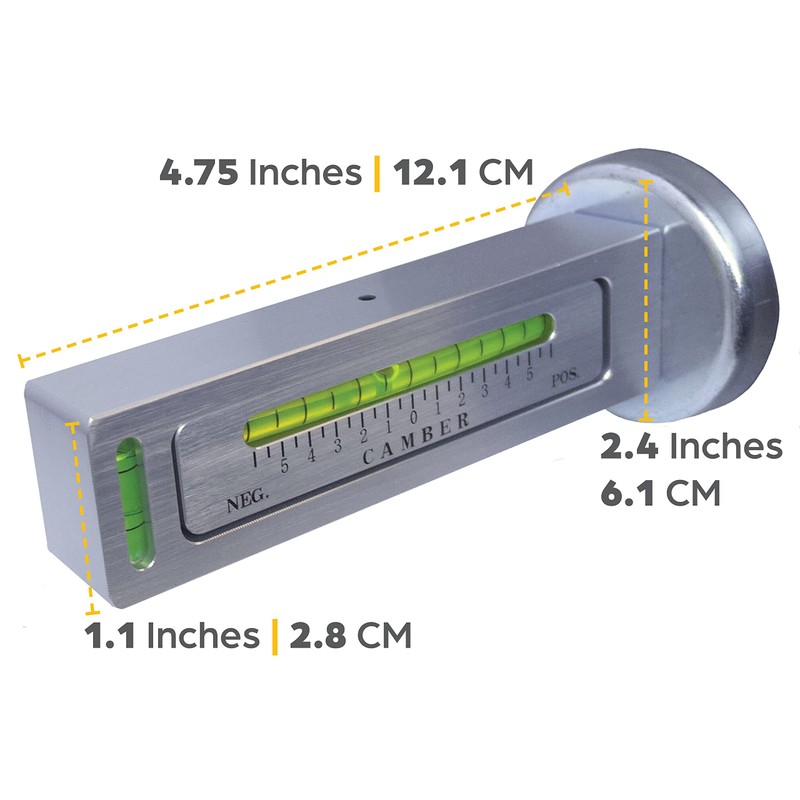Zackman Scientific AutoSolo Camber Alignment Tool - Magnetic Wheel Alignment