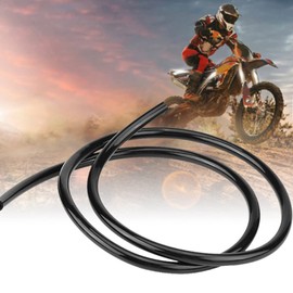Motorcycle Oil Pipe 1m Motorcycle Universal Non Braided Rubber Fuel Line Hose Constant Flow Motorcycle Fuel Pipe Petrol Gas Pipe