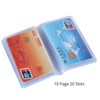 Senkary Set of 3 - Plastic Wallet Insert Credit Card