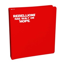 Bargain Max Decals Rebellions are Built On Hope Sticker Decal Notebook Car Laptop 5.5" (White)
