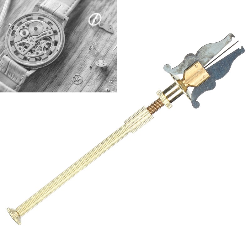 3‑Fork Holding Clamp Locking Watch Balance Wheel Clamp Tools Watchmaker