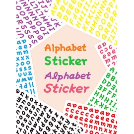 Lee Hoon's alphabet handwriting removable sticker set 1. Pitched font / 1. Pitched font capital letters_vivid 8 types / 리훈 알파벳손글씨 스르르 리무버블스티커 세트 1.삐침체 / 1.삐침체 대문자_비비드 8종