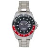 Clefer AV-AM386-RDS Men's Diver Watch, Solar, Analog, Waterproof, Date, red,